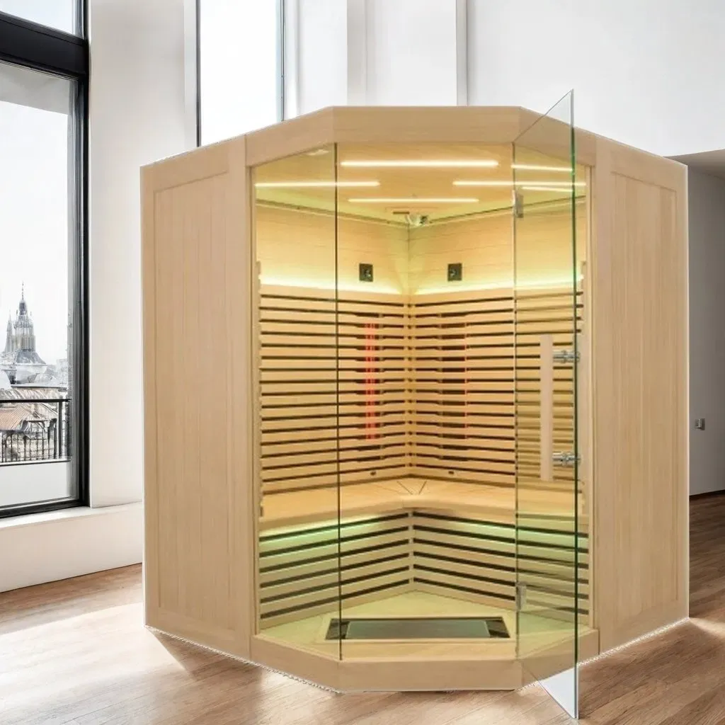 3-4 Person Hemlock Infrared Sauna for Home