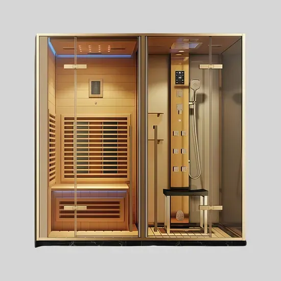 3-in-1 Multifunctional Sauna Shower Cabin