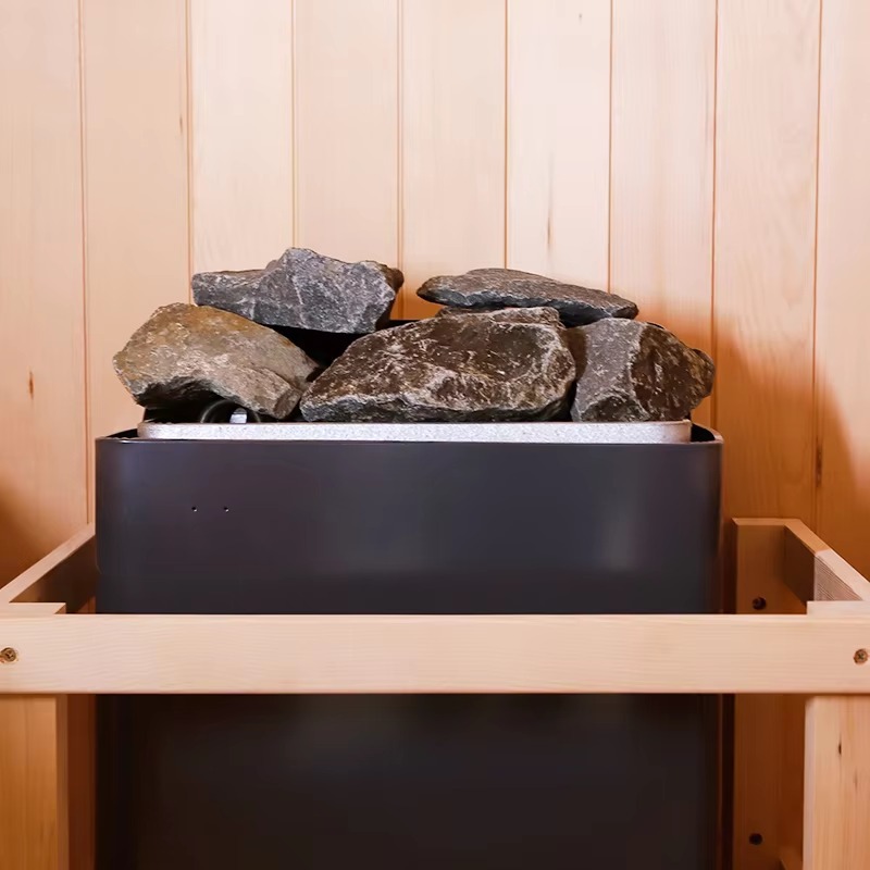 Outdoor Large-Scale Solid Wood Sauna