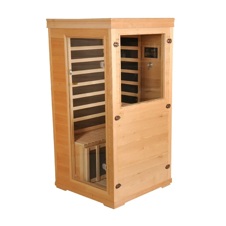 One Person  Glass Door Sauna Room