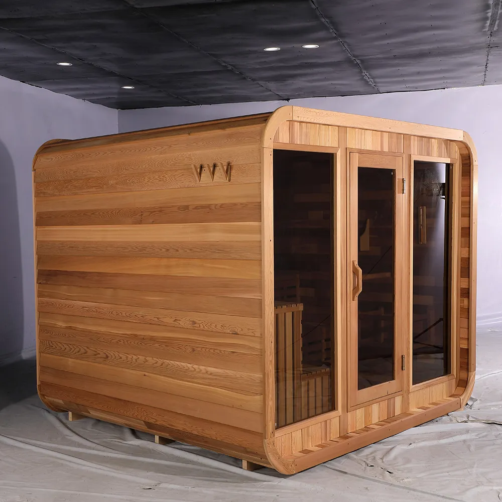 Outdoor Hemlock Far-Infrared Sauna Outdoor Hemlock Far-Infrared Sauna